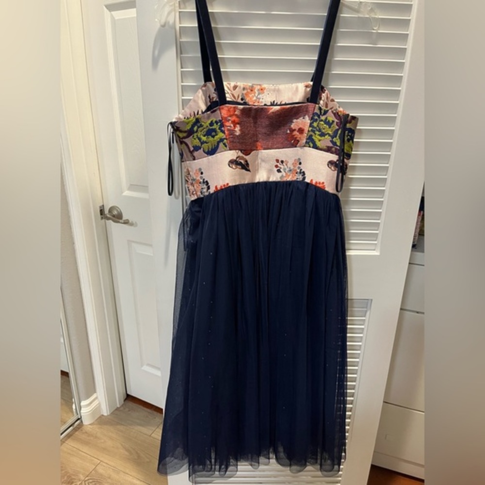 Anthropologie: NWT Moulinette Soeurs Tulle Skirted‎ Dress, Size 2 - Picture 6 of 11